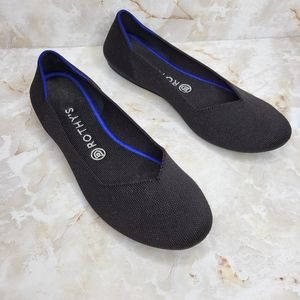 Rothy’s The Flat Black Round Toe Size 10